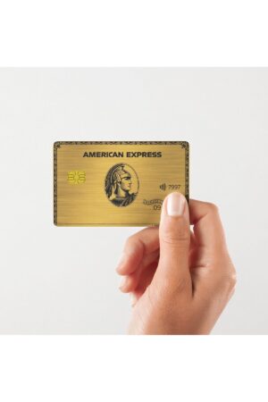 American Express Gerçek Gold Kart Kaplama Sticker